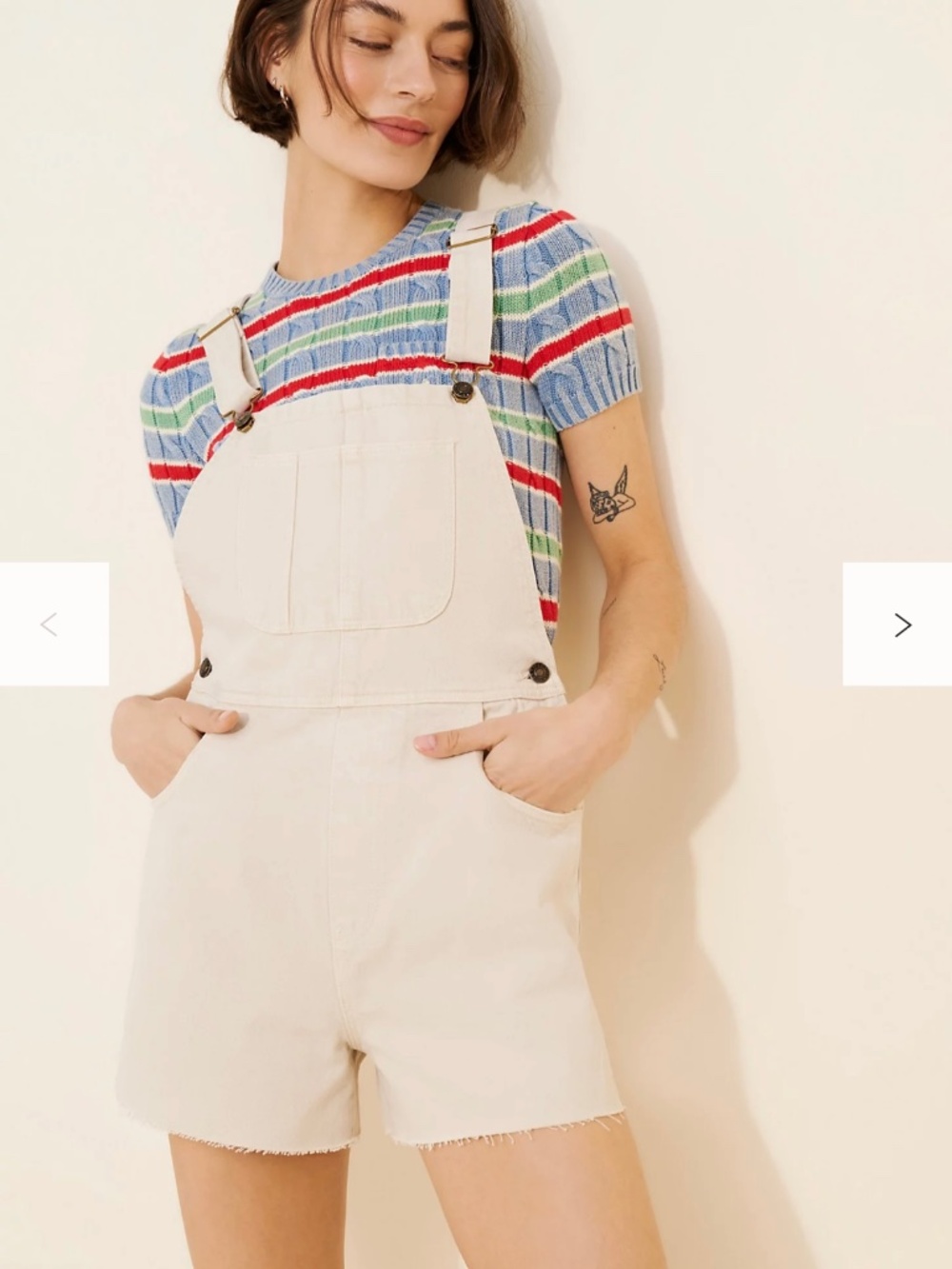 Rolla's Mirage Medium Wash Shortalls